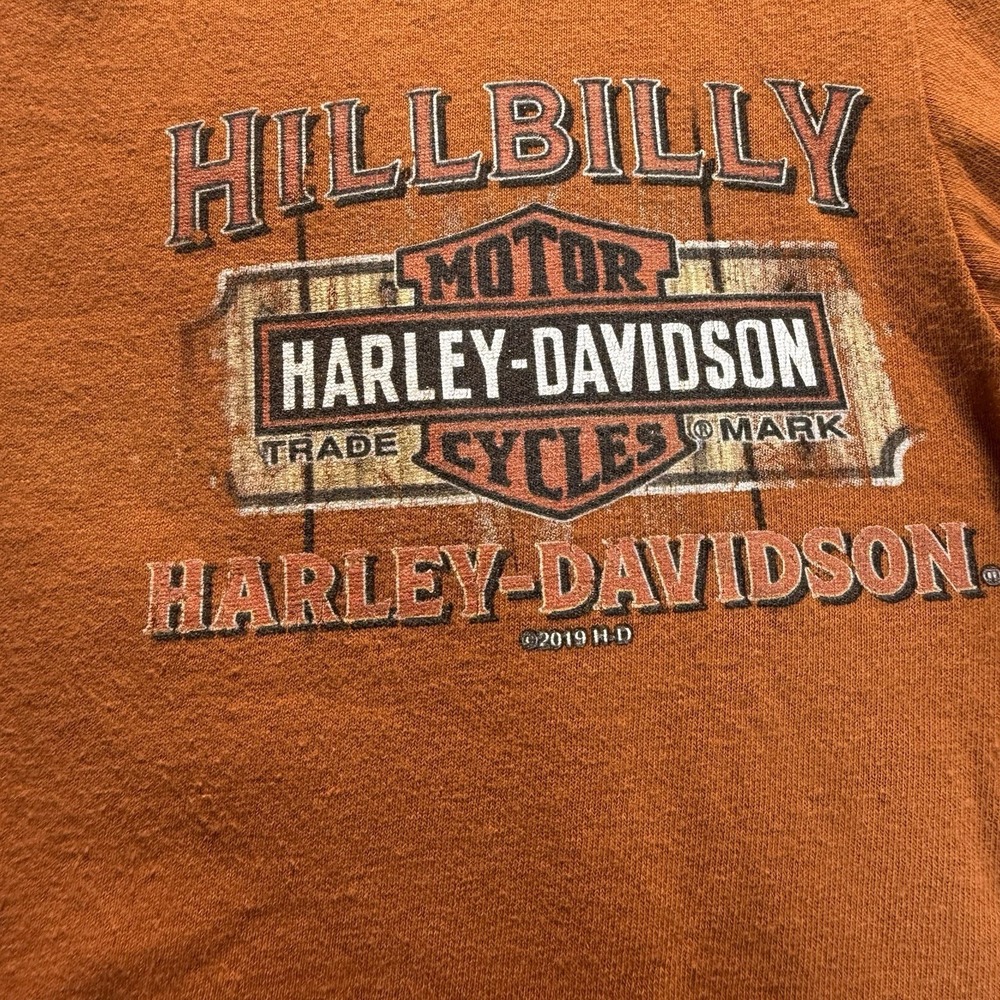 Harley Davidson T-Shirt Hillbilly Gatlinburg TN Size Small Graphic Tee Biker - Picture 4 of 9